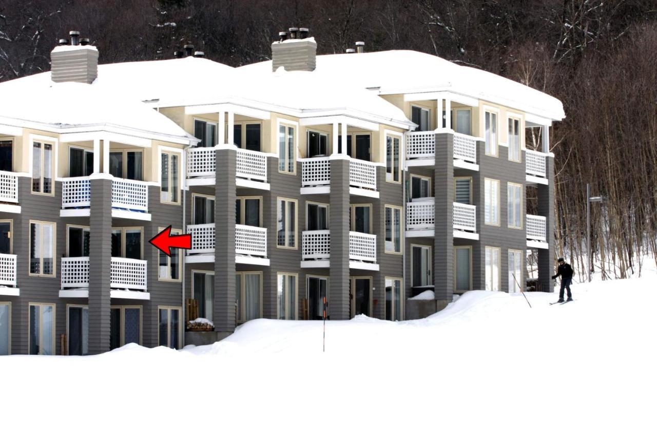 Ski-In, Ski-Out Chaleureux Studio Loft Au Pied Des Pistes De Ski Apartment Stoneham Bagian luar foto