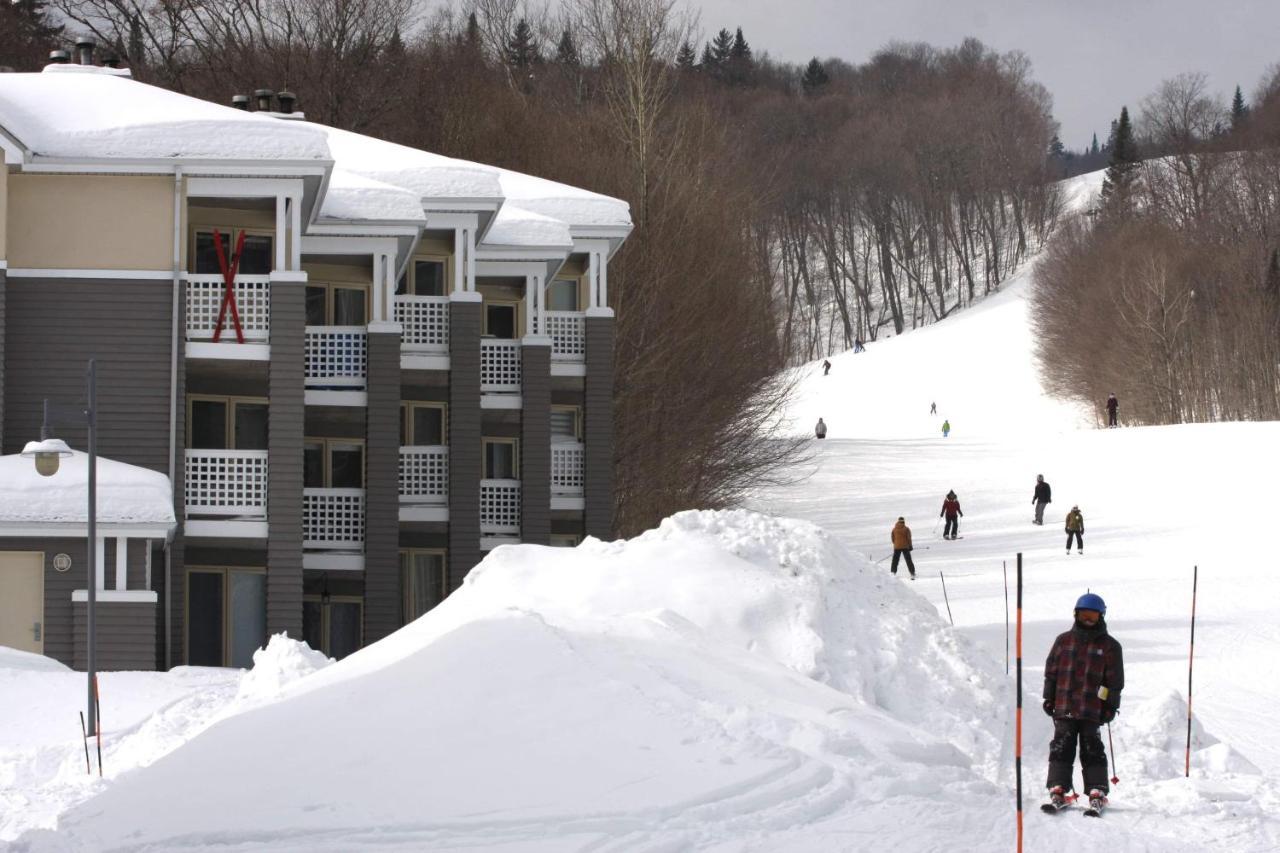 Ski-In, Ski-Out Chaleureux Studio Loft Au Pied Des Pistes De Ski Apartment Stoneham Bagian luar foto